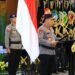 Kapolri Pimpin Upacara Kenaikan Pangkat dan Sertijab Sejumlah Pati Polri