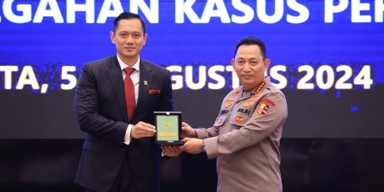 Kementerian ATR/BPN dan Polri Perkuat Sinergi untuk Berantas Mafia Tanah