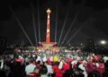 Gemilang Silang Monas Semarakkan HUT Ke-79 RI: Hiburan Spektakuler di Ibu Kota