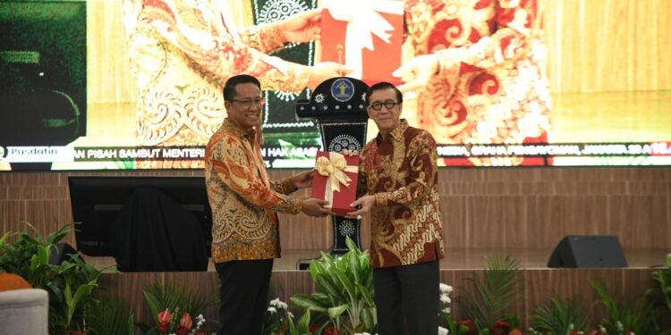 Supratman Andi Agtas Resmi Jabat Menkumham, Ajak Kolaborasi Seluruh Jajaran Kemenkumham