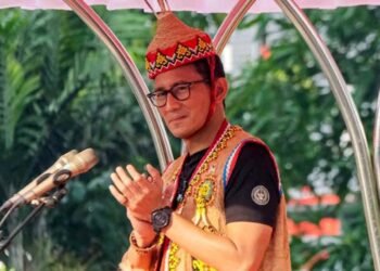 Ragam Busana Nusantara Meriahkan HUT ke-79 RI di Kemenparekraf