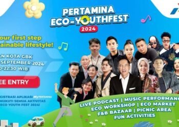 Pertamina Eco Youth Fest 2024: Ajak Generasi Muda Seru-Seruan Kurangi Emisi