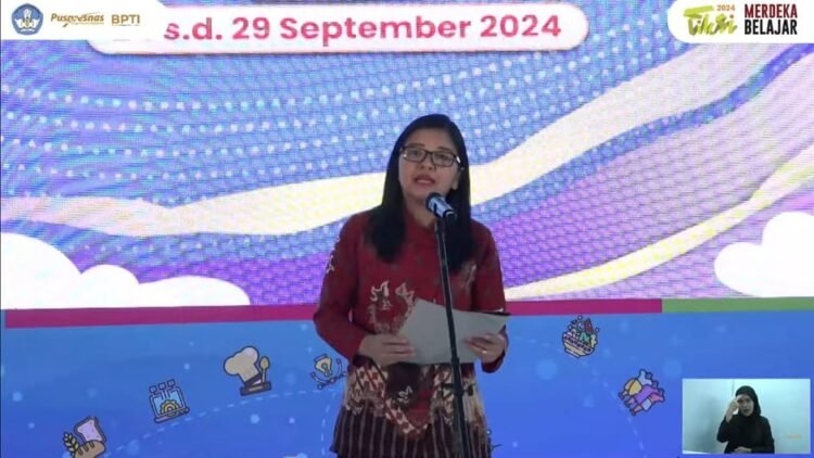 Sebanyak 338 Talenta Vokasi Jenjang SMA/MA dan SMK Unjuk Kebolehan Berwirausaha dalam FIKSI 2024 .