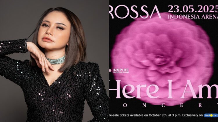 Rossa Gelar Konser Here I Am Mei 2025 di Indonesia Arena,Tiketnya Ludes Terjual.