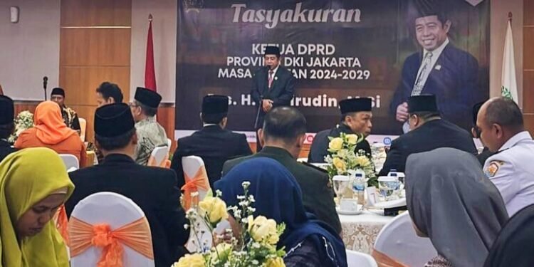 Ketua DPRD DKI Jakarta Khoirudin Gelar Tasyakuran.