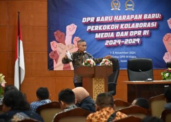 Anggota Komisi I DPR RI Yoyok Riyo Sudibyo Kolabirasi DPR RI dan Media Fondasi Keterbukaan Informasi.