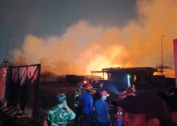 ledakan SPBE Cimuning Bekasi