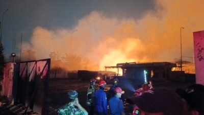 ledakan SPBE Cimuning Bekasi