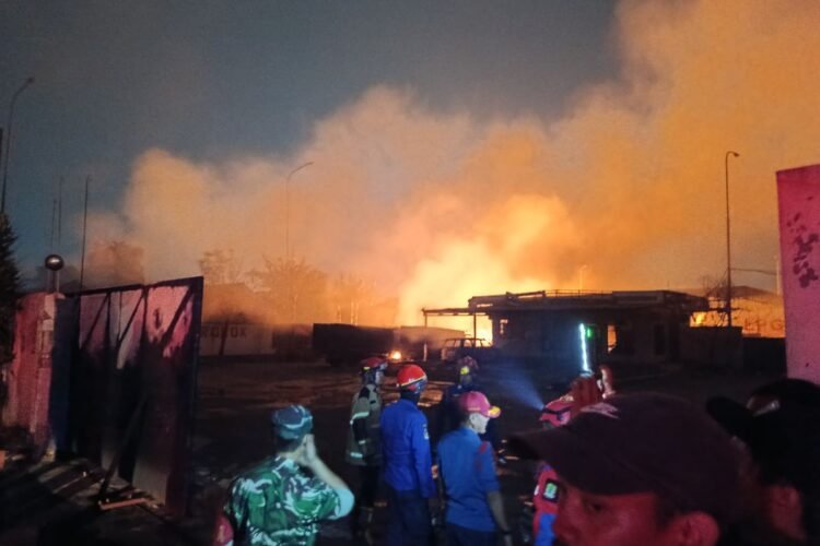 ledakan SPBE Cimuning Bekasi