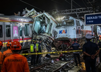 Korban Kecelakaan Kereta Api Bekasi Timur bertambah