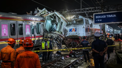Korban Kecelakaan Kereta Api Bekasi Timur bertambah