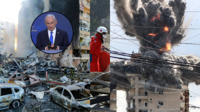 israel serang lebanon