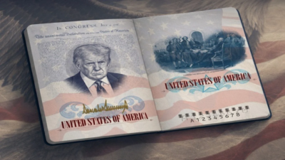 Desain baru paspor AS