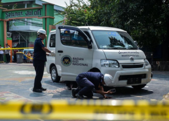 sopir mbg di Depok jadi kurir sabu