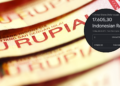 rupiah tembus Rp17.600