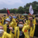demo di kantor bgn demo bem ui di Bundaran HI