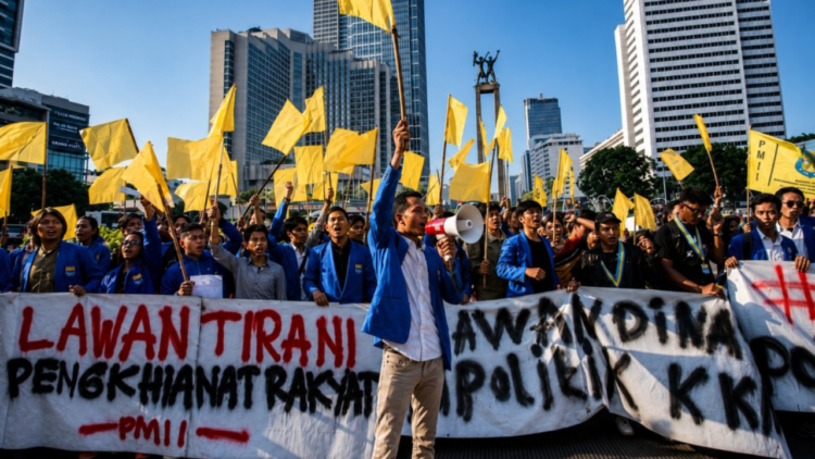 pmii demo serentak
