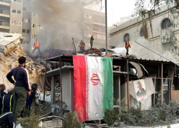 serangan udara as ke iran