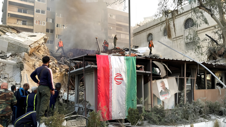 serangan udara as ke iran
