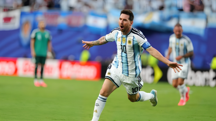 Lionel Messi hattrick di piala dunia 2026