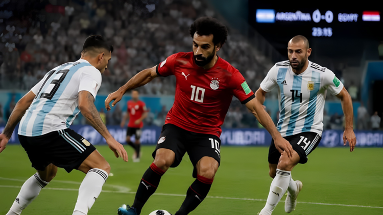 Argentina comeback atas Mesir