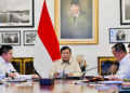 rapat penanganan bencana