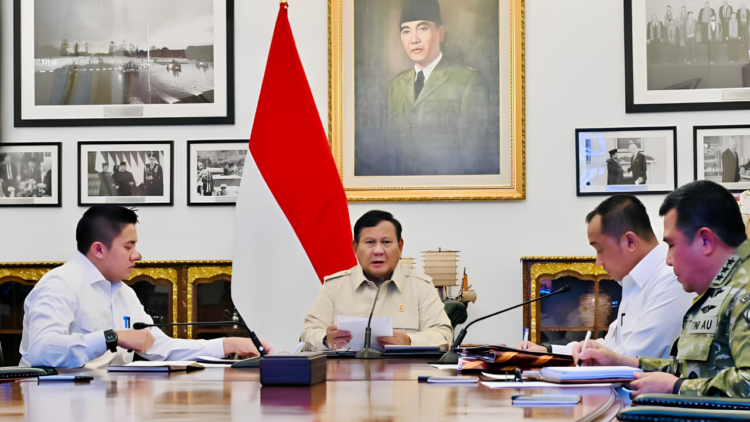 rapat penanganan bencana