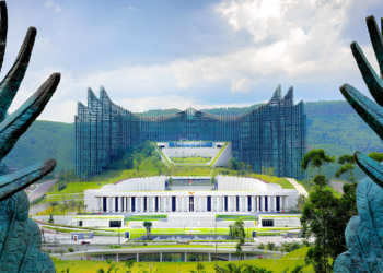 rapat penanganan bencana karhutla IKN