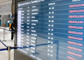 bandara ditutup