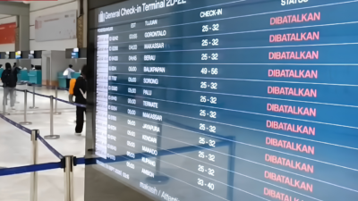 bandara ditutup