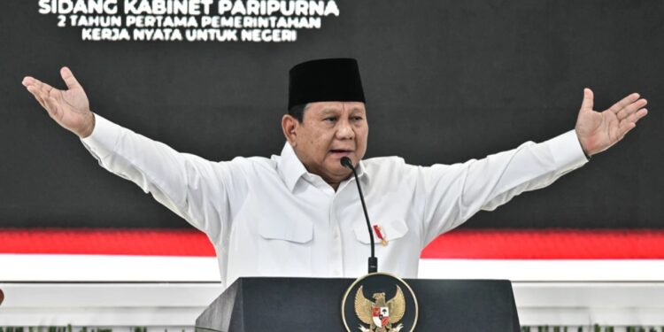 Prabowo soal karhutla