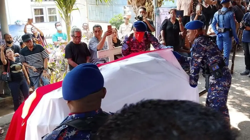 pemakaman Bharada Valdo di Larantuka